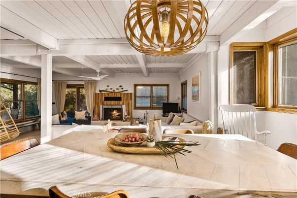 Chandelier, Dining room, Fireplace, Interior, Living room
