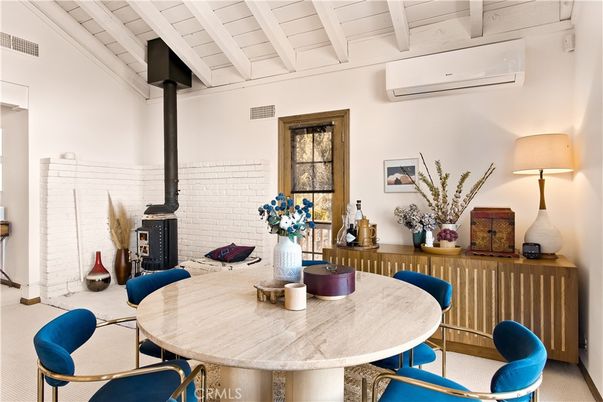 Dining room, Interior, Stone Walls