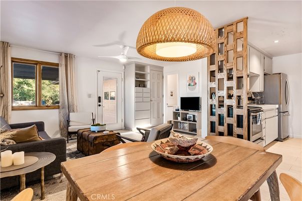 Dining room, Interior, Kitchen, Living room, Recessed Lighting