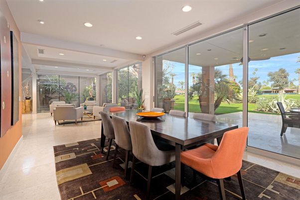 Dining room, Interior, Living room, Recessed Lighting