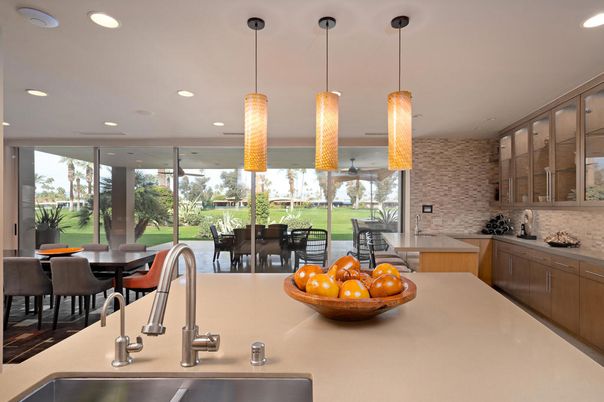 Dining room, Interior, Kitchen, Pendant Lights, Recessed Lighting