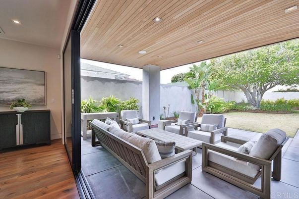 Exterior, Recessed Lighting, Wood Texture Flooring