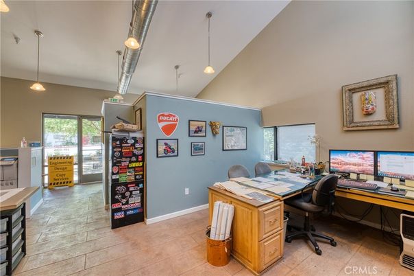 Home Office, Interior, Pendant Lights