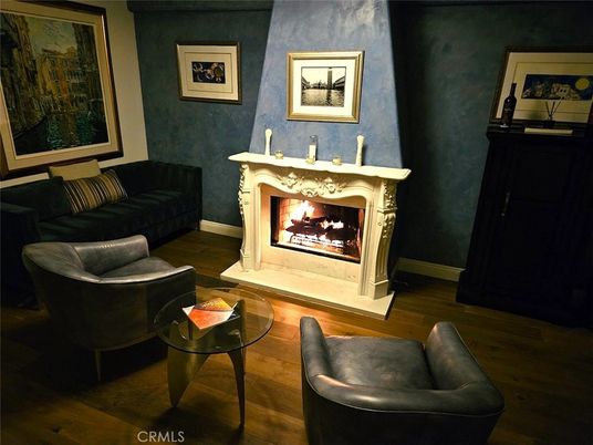 Fireplace, Interior, Living room, Wood Texture Flooring