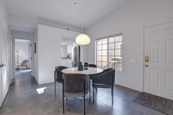 Dining room, Interior, Kitchen, Pendant Lights, Recessed Lighting