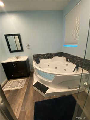 Bathroom, Interior, Wood Texture Flooring