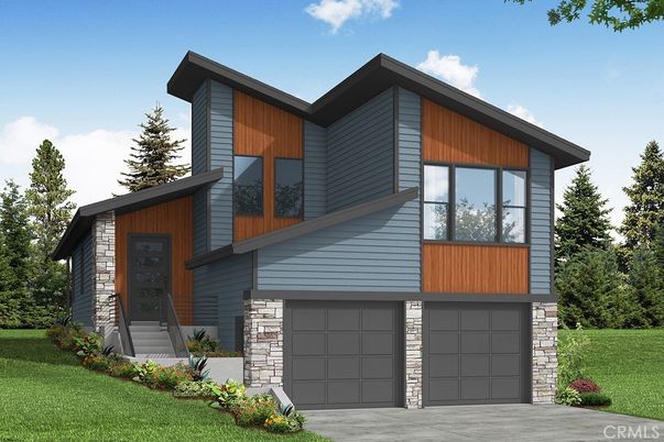 Attached, Exterior, Facade, Modern