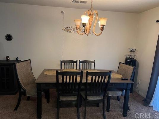 Chandelier, Dining room, Interior