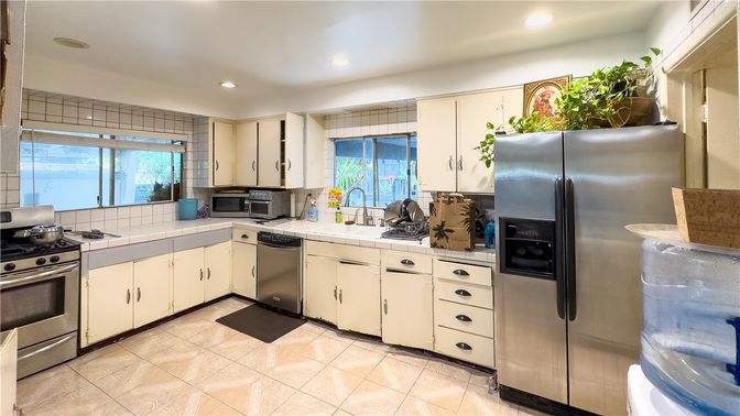 Interior, Kitchen, Recessed Lighting, Stainless Steel Appliances