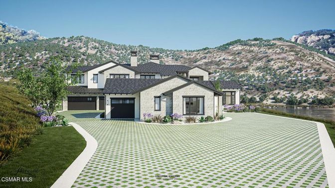 Attached, Backyard, Exterior, Facade, French Provincial