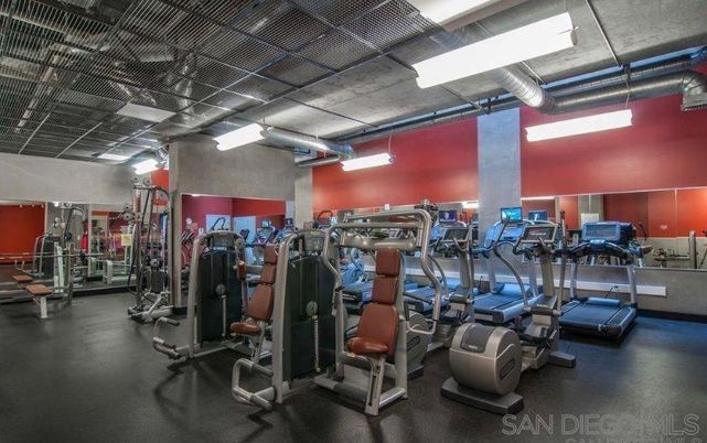 Fitness Equipment, Gym, Interior