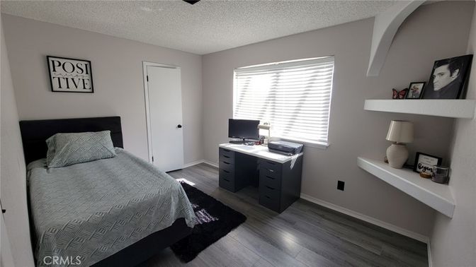 Bedroom, Home Office, Interior, Wood Texture Flooring
