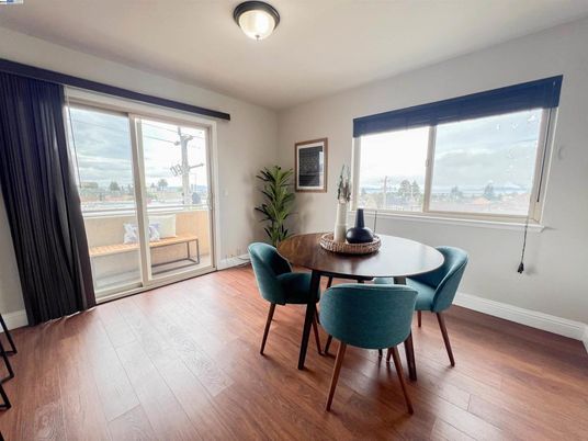 Dining room, Interior, Wood Texture Flooring