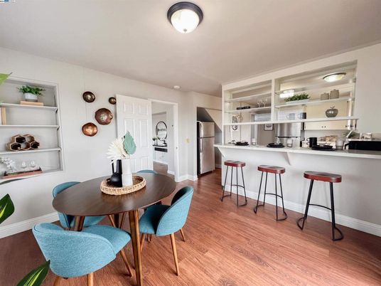 Dining room, Interior, Kitchen, Wood Texture Flooring
