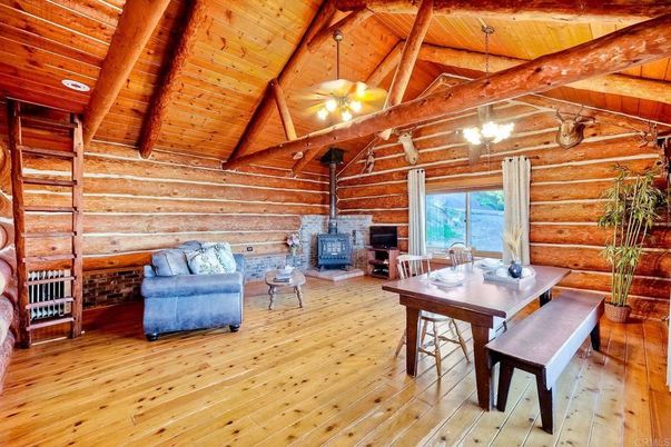 Dining room, Fireplace, Interior, Living room, Wooden Beams, Wooden Ceilings, Wood Texture Flooring, Wooden Walls