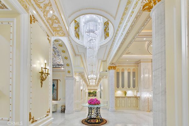 Interior, Marble, Recessed Lighting