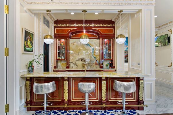 Interior, Marble, Pendant Lights, Recessed Lighting