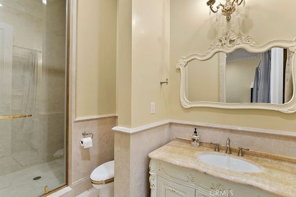 Bathroom, Glass Shower, Interior