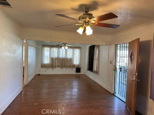 Empty room, Interior, Wood Texture Flooring