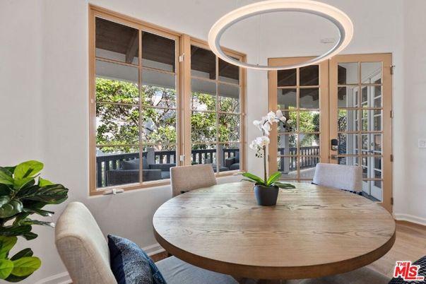 Dining room, Interior, Wood Texture Flooring