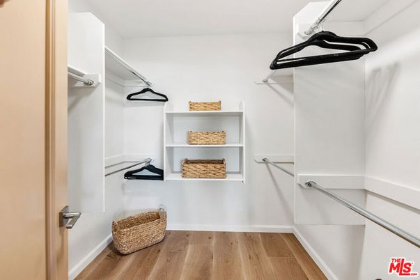 Interior, Walk-in Closets, Wood Texture Flooring