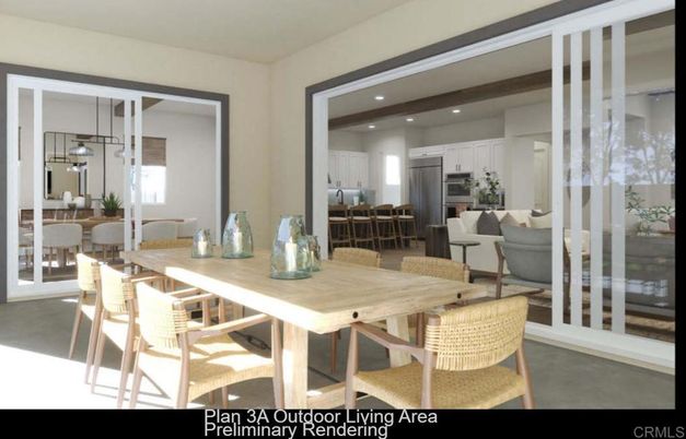 Dining room, Interior, Kitchen, Living room, Recessed Lighting