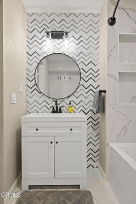 Bathroom, Interior, Marble Walls