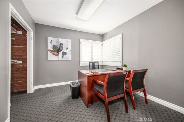 Home Office, Interior, Wooden Walls