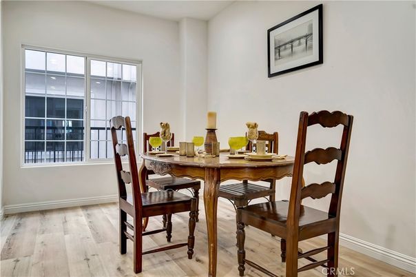 Dining room, Interior, Wood Texture Flooring