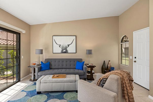 Interior, Living room
