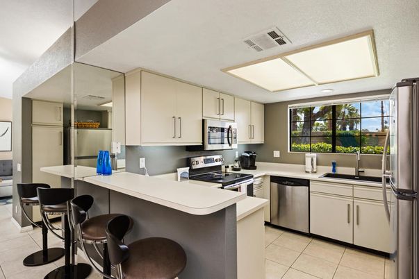 Interior, Kitchen, Recessed Lighting, Stainless Steel Appliances