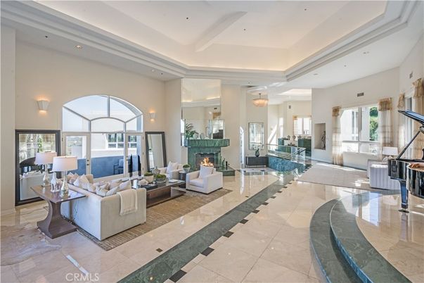 Fireplace, Interior, Living room, Recessed Lighting