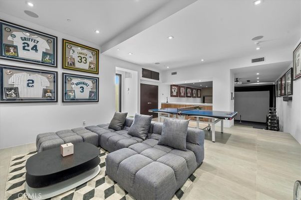 Game Room, Interior, Living room, Recessed Lighting