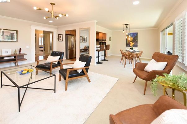 Dining room, Interior, Kitchen, Living room, Pendant Lights, Recessed Lighting