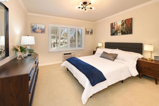 Bedroom, Interior, Pendant Lights