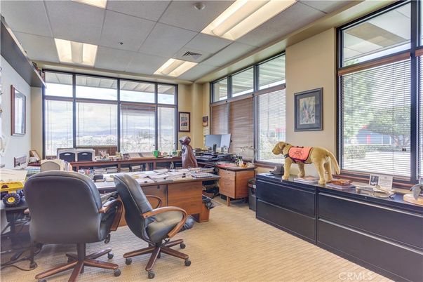 Home Office, Interior, Recessed Lighting