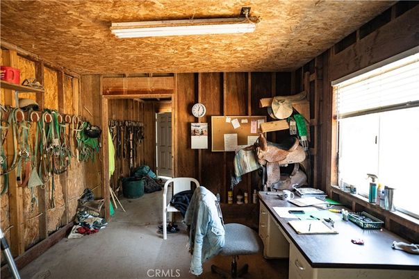 Home Office, Interior, Wooden Walls
