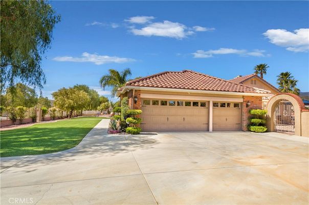 Attached, Backyard, Exterior, Facade, Mediterranean