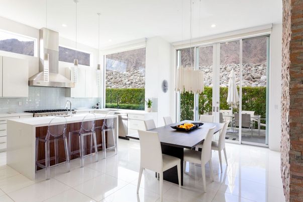 Dining room, Interior, Kitchen, Pendant Lights, Recessed Lighting