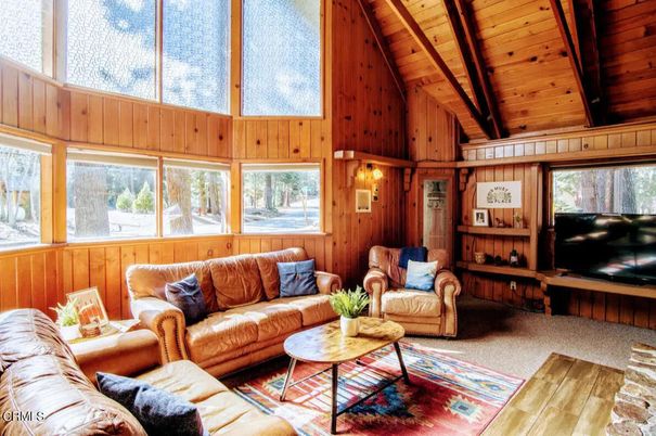 Interior, Living room, Wooden Beams, Wooden Ceilings, Wood Texture Flooring, Wooden Walls
