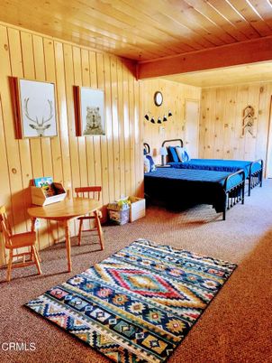 Bedroom, Interior, Wooden Beams, Wooden Ceilings, Wooden Walls