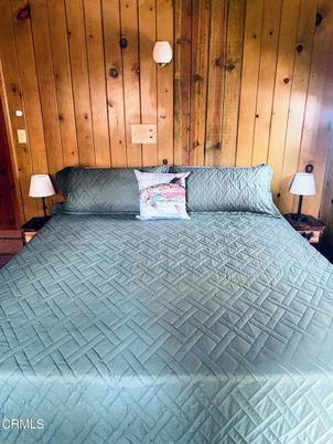 Bedroom, Interior, Wooden Walls