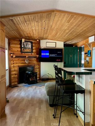 Fireplace, Interior, Wooden Ceilings, Wood Texture Flooring, Wooden Walls
