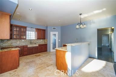 Chandelier, Interior, Kitchen, Pendant Lights, Recessed Lighting