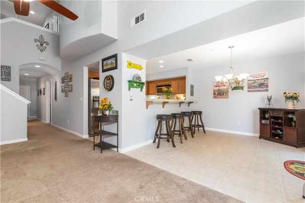 Chandelier, Interior, Kitchen, Recessed Lighting