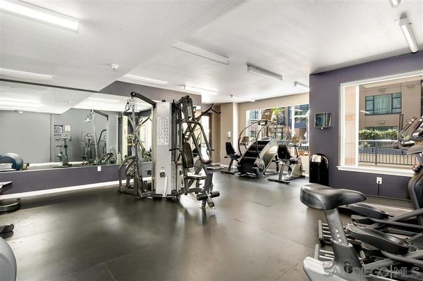 Fitness Equipment, Gym, Interior