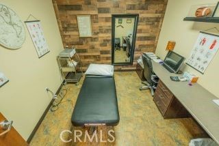 Home Office, Interior, Wood Texture Flooring, Wooden Walls