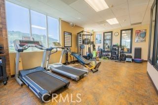 Fitness Equipment, Gym, Interior, Recessed Lighting