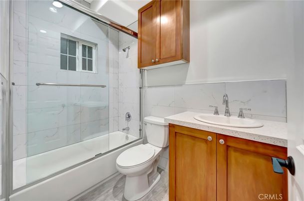 Bathroom, Glass Shower, Interior, Marble Walls, Recessed Lighting