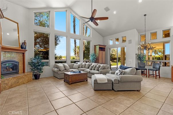 Chandelier, Dining room, Fireplace, Interior, Living room, Recessed Lighting